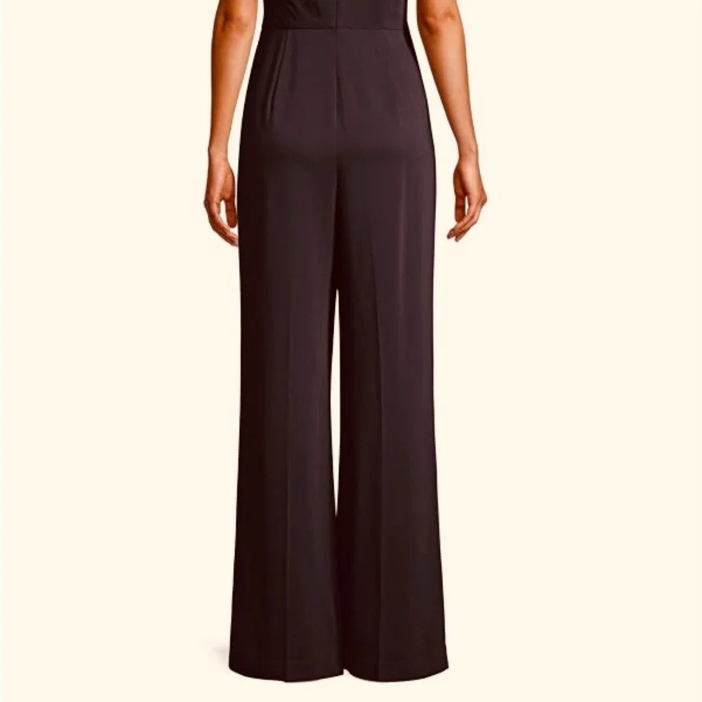 Kobi Halperin Sheila Faux Wrap Jumpsuit Black - Picture 4 of 4